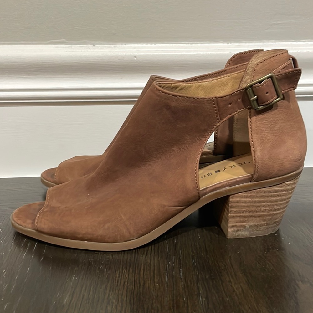 Slightly Loved Lucky Brand PeepToe